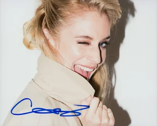 Caitlin FitzGerald autograph