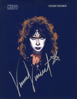 Vinnie Vincent autograph