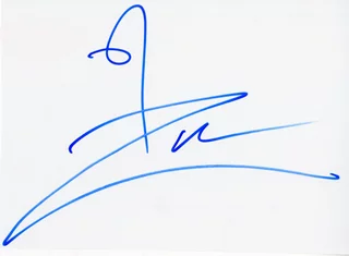 Rob Zombie autograph