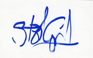 Stewart Copeland autograph