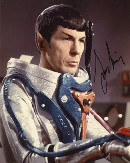 Leonard Nimoy autograph