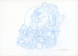Disney Art autograph