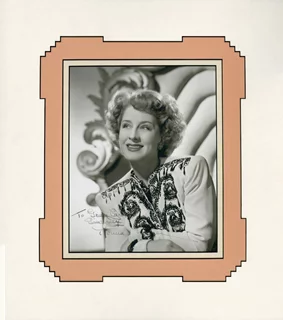 Norma Shearer autograph