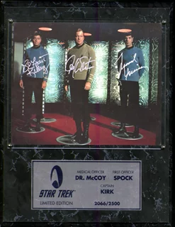 Star Trek autograph