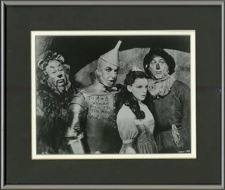 Jack Haley autograph