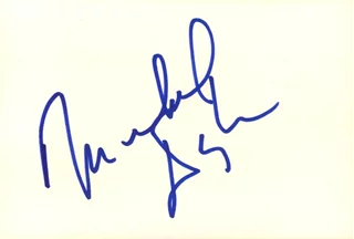 Michael Douglas autograph