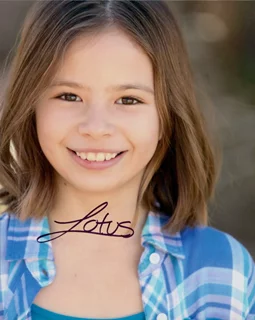 Lotus Blossom autograph