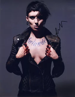 Rooney Mara autograph