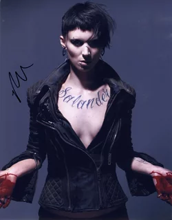 Rooney Mara autograph