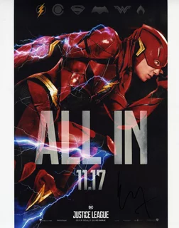 Ezra Miller autograph
