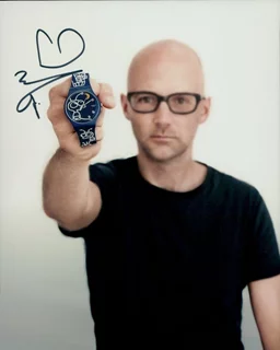 Moby autograph