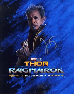 Jeff Goldblum autograph