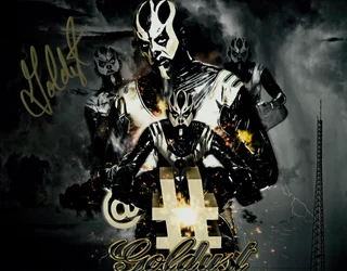 Goldust autograph