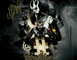 Goldust autograph