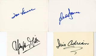 That Darn Cat! autograph