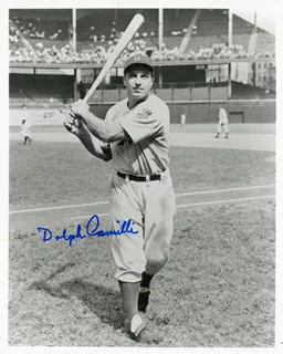 Dolph Camilli autograph