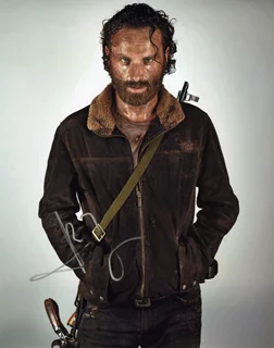 Andrew Lincoln autograph