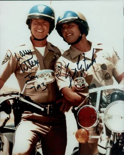 CHiPs autograph
