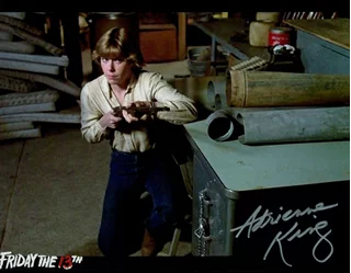 Adrienne King autograph