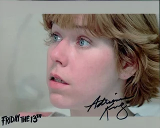 Adrienne King autograph
