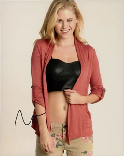 Virginia Gardner autograph