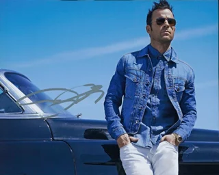 Justin Theroux autograph