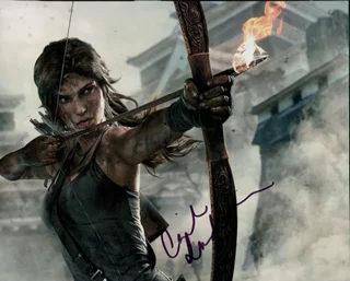 Camilla Luddington autograph