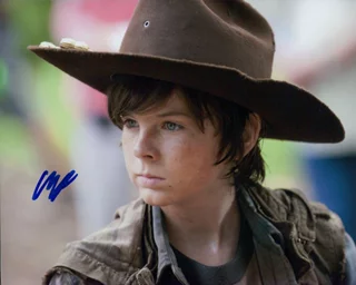 Chandler Riggs autograph