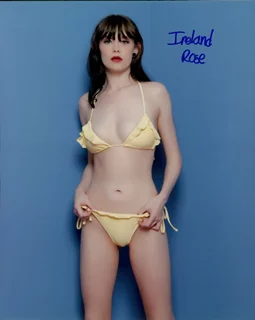 Ireland Rose autograph