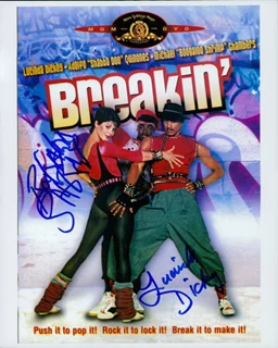 Breakin' autograph