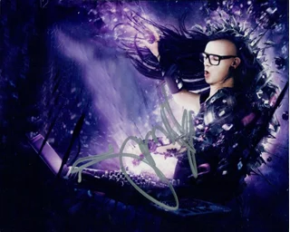 Skrillex autograph