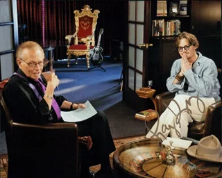 Larry King autograph