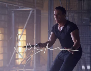 Jean-Claude Van Damme autograph