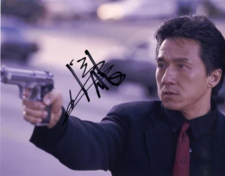 Jackie Chan autograph