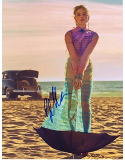 Bella Heathcote autograph