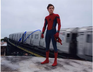 Tom Holland autograph
