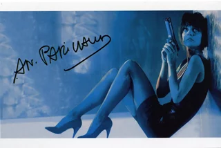 Anne Parillaud autograph