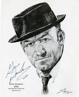 Gene Hackman autograph