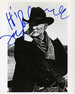 Jack Palance autograph