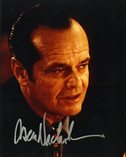Jack Nicholson autograph