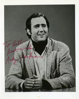 Andy Kaufman autograph