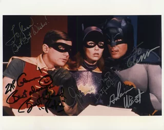 Batman autograph
