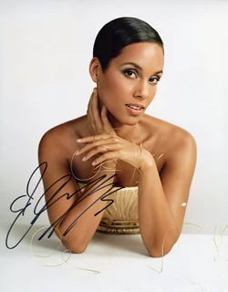Alicia Keys autograph