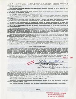 Freddie Bartholomew autograph