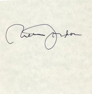 Ruth Gordon autograph