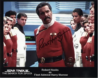 Robert Hooks autograph