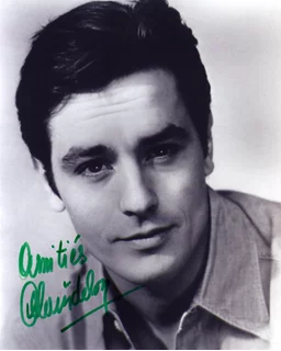 Alain DeLon autograph