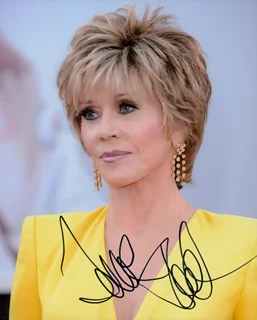 Jane Fonda autograph