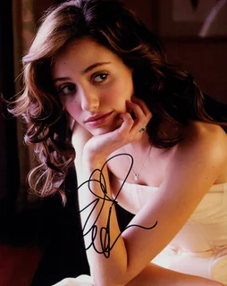 Emmy Rossum autograph