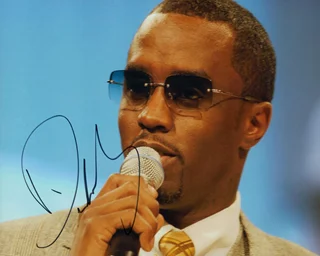 Sean 'P. Diddy' Combs autograph